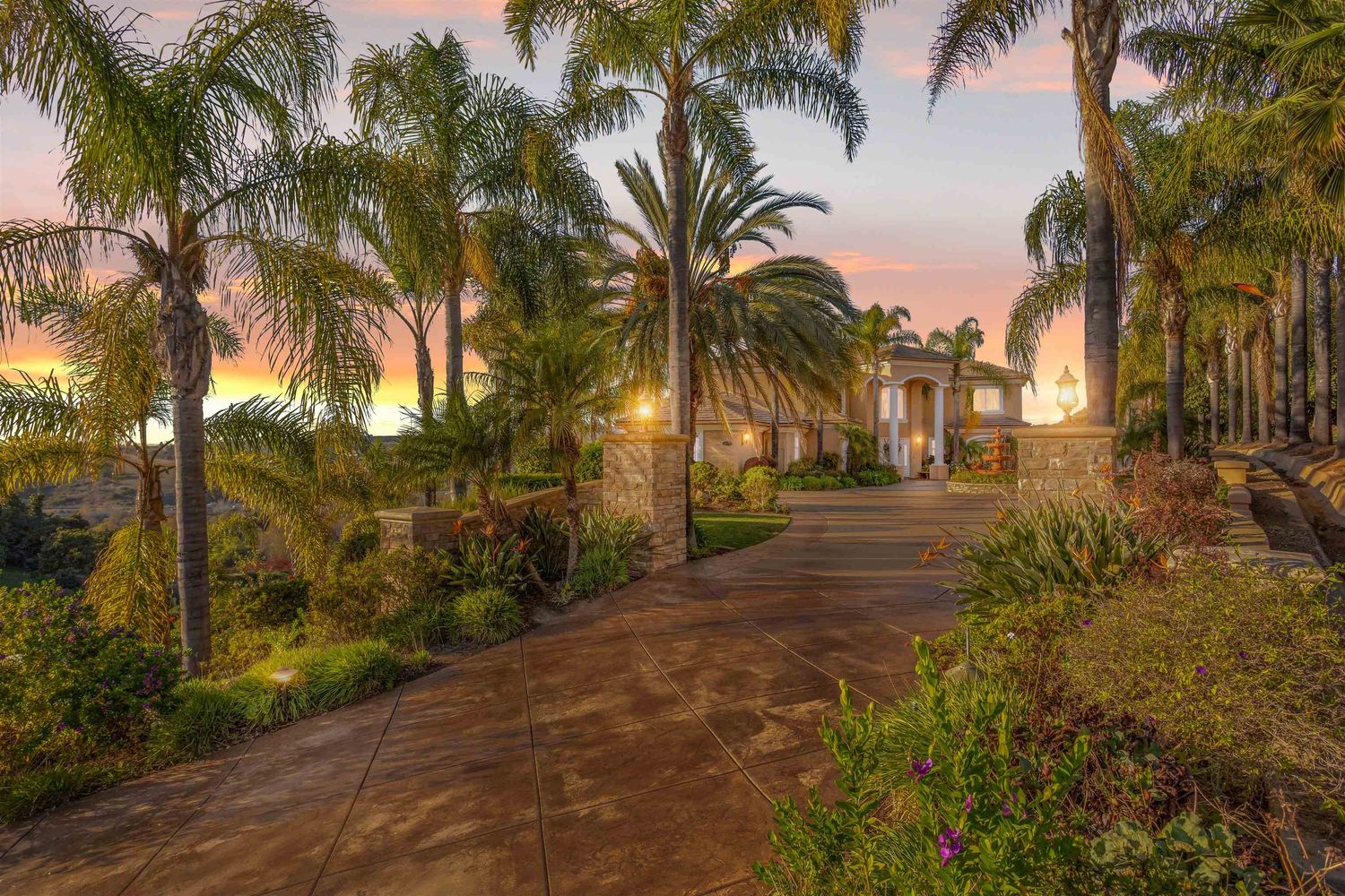 mediterranean home for sale san diego 4bd acreage estate 6ba elevated privacy bonsall chateau belle vue portia green realtor compass 01