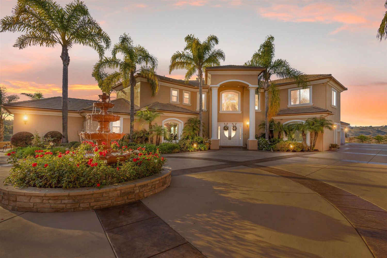 mediterranean home for sale san diego 4bd acreage estate 6ba elevated privacy bonsall chateau belle vue portia green realtor compass 02