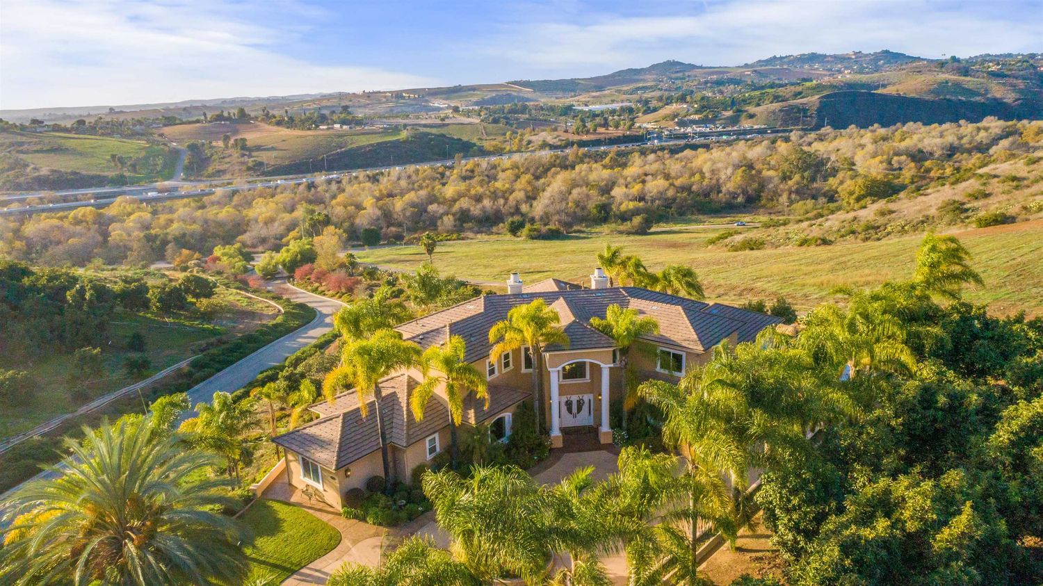 mediterranean home for sale san diego 4bd acreage estate 6ba elevated privacy bonsall chateau belle vue portia green realtor compass 10