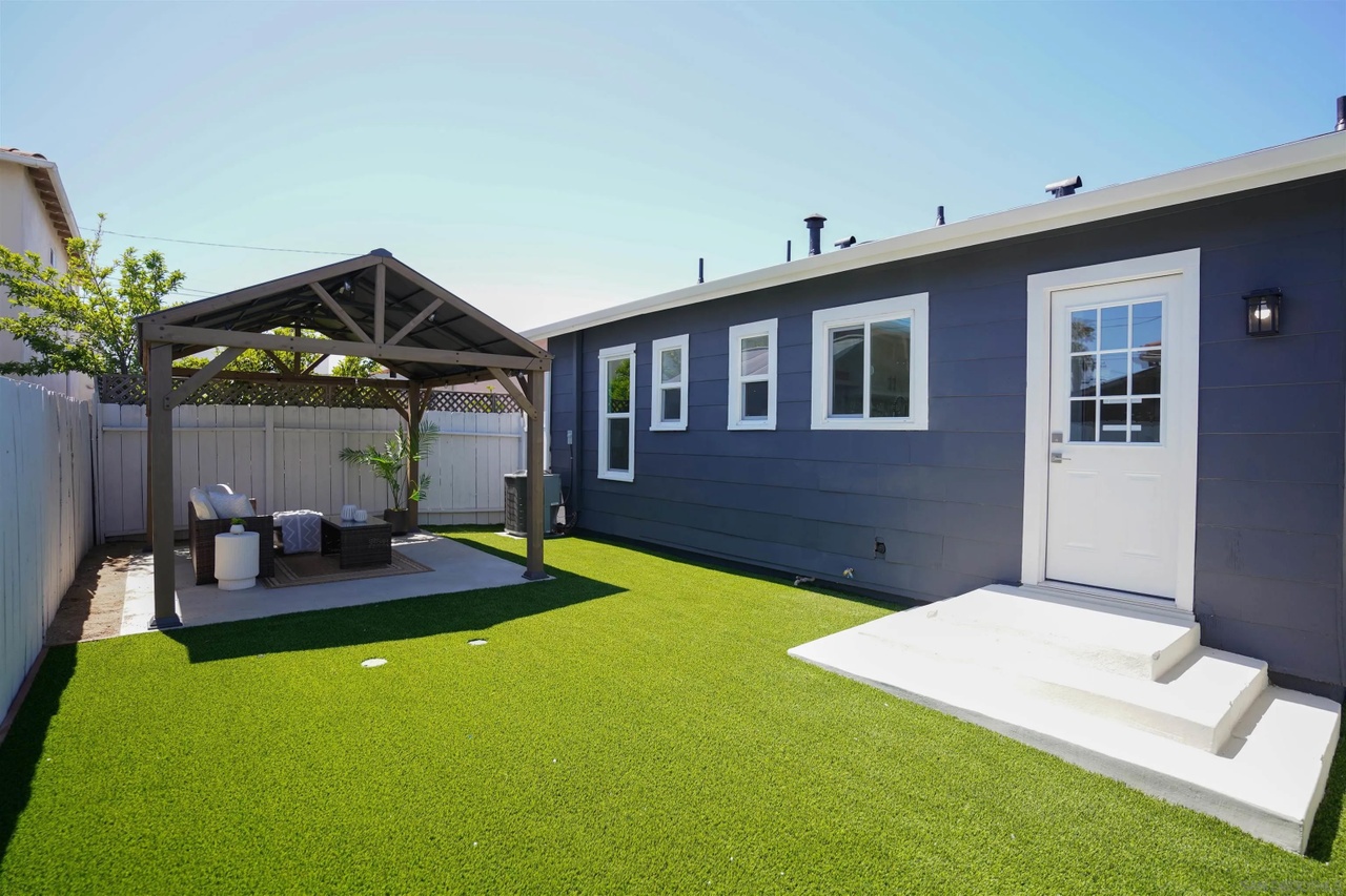 12 inside home inspection corridor craftsman for sale north park backyard gazebo covered patio portia green realtor compass san diego